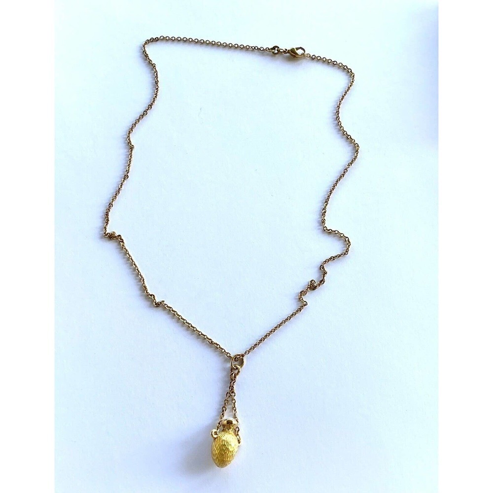 MMA adapted from a Scent Flacon Faberge Necklace Egg Shaped Pendant - Picture 12 of 12